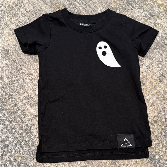 trilogy Other - Kids Black Ghost Graphic Tee